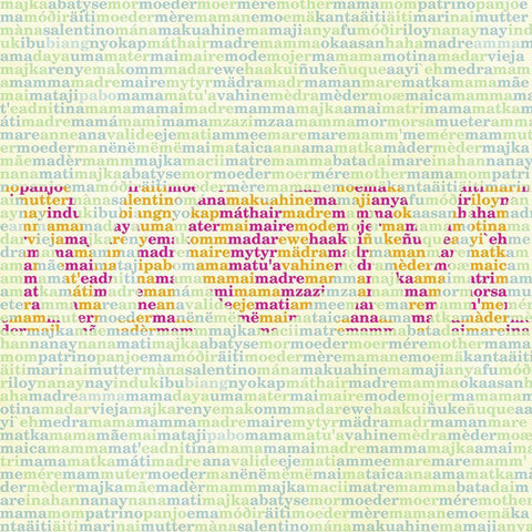 Mothers Love I Gold Ornate Wood Framed Art Print with Double Matting by SD Graphics Studio