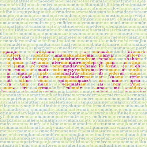 Mothers Love I Black Ornate Wood Framed Art Print with Double Matting by SD Graphics Studio