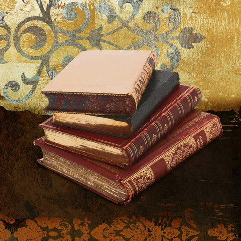 Study II Gold Ornate Wood Framed Art Print with Double Matting by Marcon, Michael