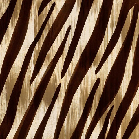 Nairobi Square IV White Modern Wood Framed Art Print by Biscardi, Nicholas