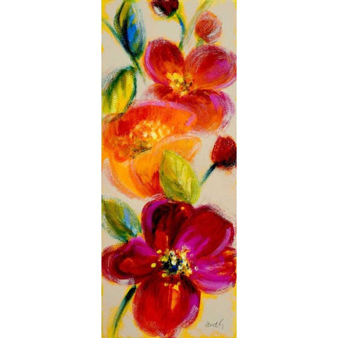 Spring is Calling II Gold Ornate Wood Framed Art Print with Double Matting by Loreth, Lanie