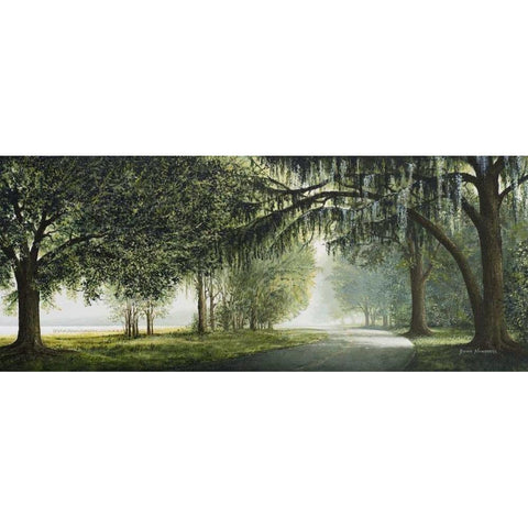 Lake Shore Drive White Modern Wood Framed Art Print by Nawrocke, Bruce