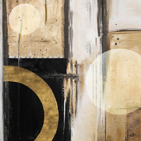 Colors Far Away I Black Modern Wood Framed Art Print by Pinto, Patricia