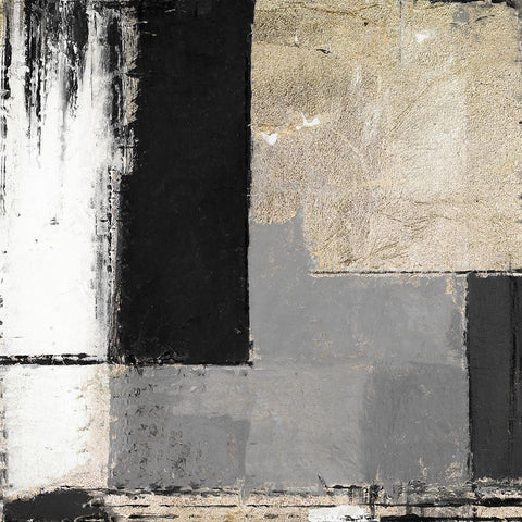 Underground I White Modern Wood Framed Art Print by Pinto, Patricia