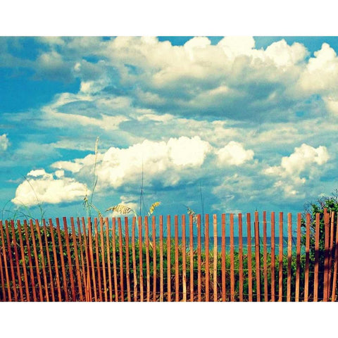 Delray Beach White Modern Wood Framed Art Print by Saghini, Lisa Hill