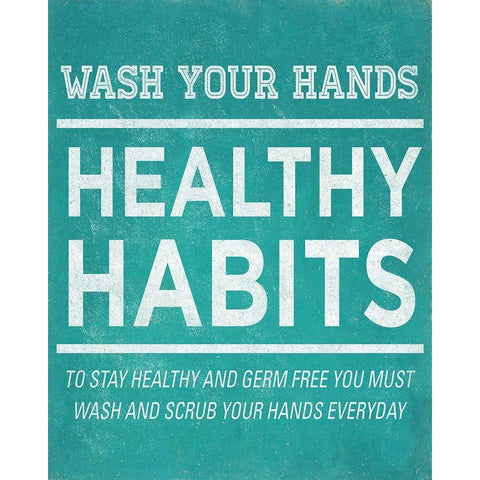 Healthy Habits I Gold Ornate Wood Framed Art Print with Double Matting by SD Graphics Studio