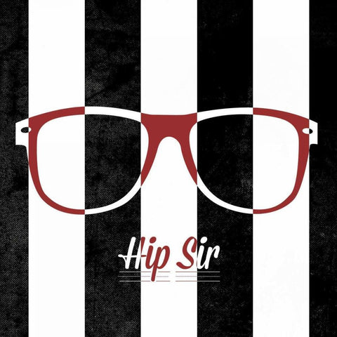 Hip Glasses II Gold Ornate Wood Framed Art Print with Double Matting by Studio, Sd Graphics