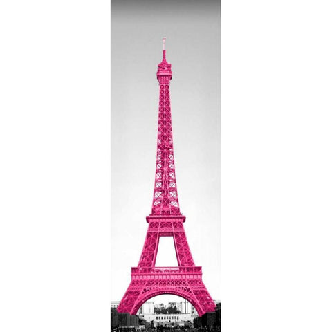 Pretty in Paris White Modern Wood Framed Art Print by Navas, Emily