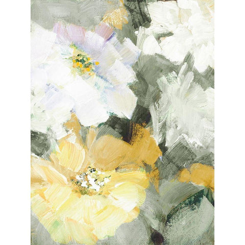 Canyon Road Garden II Black Modern Wood Framed Art Print by Loreth, Lanie