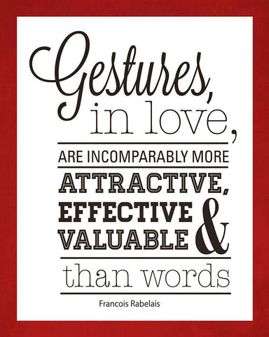 To Love I White Modern Wood Framed Art Print with Double Matting by Marie, Addie