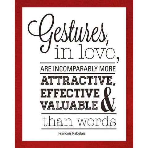 To Love I White Modern Wood Framed Art Print by Marie, Addie