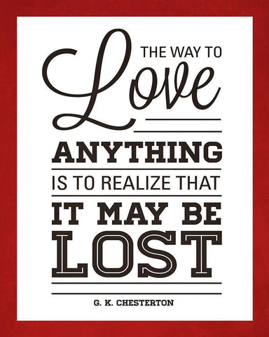 To Love II White Modern Wood Framed Art Print with Double Matting by Marie, Addie