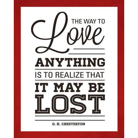 To Love II White Modern Wood Framed Art Print by Marie, Addie