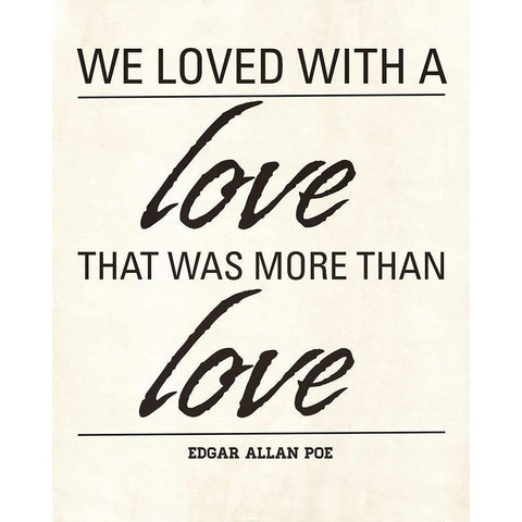 We Loved White Modern Wood Framed Art Print by Marie, Addie