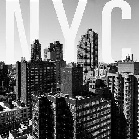 NYC Gold Ornate Wood Framed Art Print with Double Matting by Bryant, Susan
