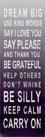 Be Grateful I White Modern Wood Framed Art Print with Double Matting by SD Graphics Studio