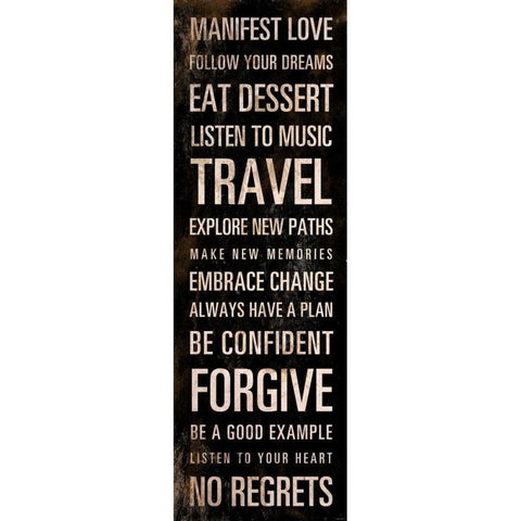 Manifest Love White Modern Wood Framed Art Print by SD Graphics Studio