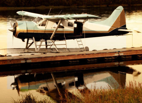 Short Trip I Black Ornate Wood Framed Art Print with Double Matting by Mansfield, Kathy