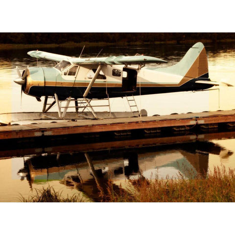 Short Trip I White Modern Wood Framed Art Print by Mansfield, Kathy