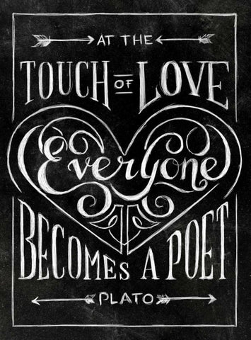 Everyone Becomes with Border White Modern Wood Framed Art Print with Double Matting by Sundance Studio