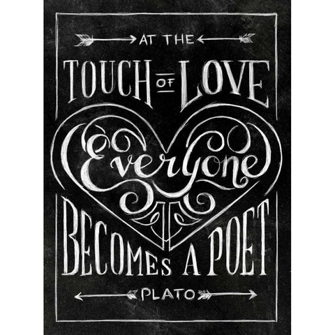 Everyone Becomes with Border White Modern Wood Framed Art Print by Sundance Studio