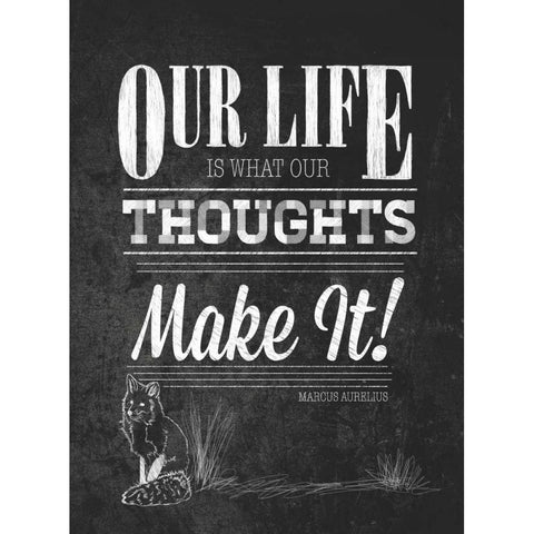 Our Life with Border Gold Ornate Wood Framed Art Print with Double Matting by Sundance Studio