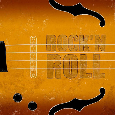 Bass Black Modern Wood Framed Art Print with Double Matting by SD Graphics Studio