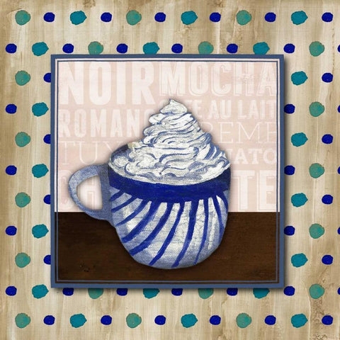 Morning Brew III White Modern Wood Framed Art Print by Medley, Elizabeth