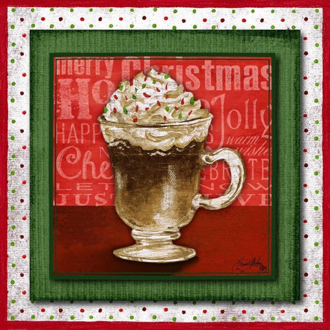 Taste of Christmas II White Modern Wood Framed Art Print by Medley, Elizabeth