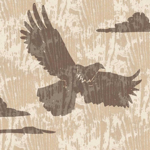 Spirit Lodge I White Modern Wood Framed Art Print with Double Matting by Biscardi, Nicholas