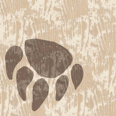 Spirit Lodge VI Black Modern Wood Framed Art Print with Double Matting by Biscardi, Nicholas