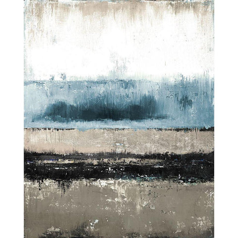 Dark Rain Gold Ornate Wood Framed Art Print with Double Matting by Pinto, Patricia