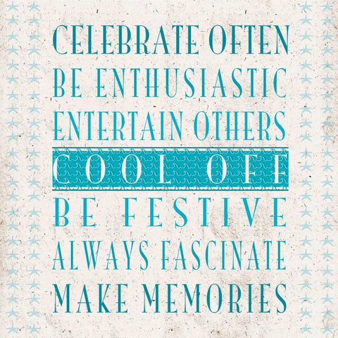 Cool Off White Modern Wood Framed Art Print with Double Matting by Studio, Sd Graphics