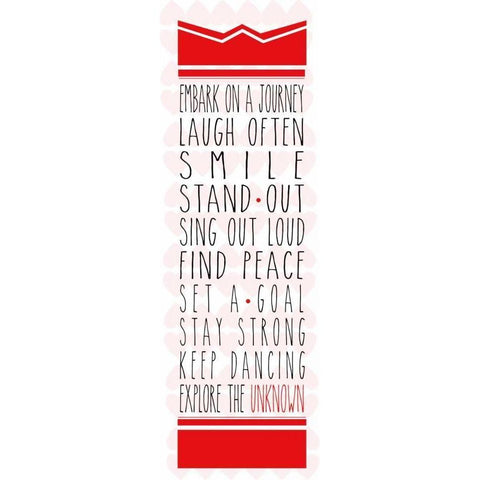 Embark Black Modern Wood Framed Art Print by SD Graphics Studio