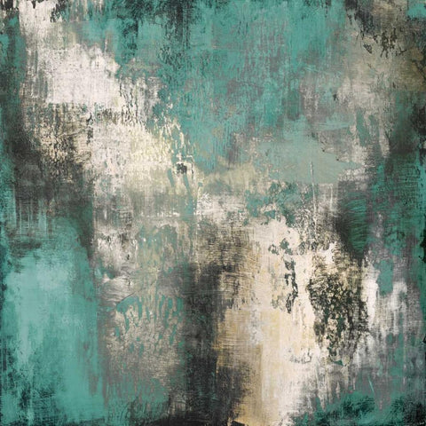 Autumn Potential II Black Modern Wood Framed Art Print with Double Matting by Marcon, Michael
