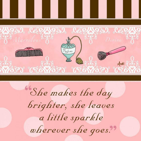 Classy and Fabulous I Black Modern Wood Framed Art Print with Double Matting by Metz, Andi