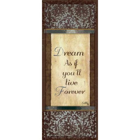 Dream and Love I Black Modern Wood Framed Art Print by Medley, Elizabeth