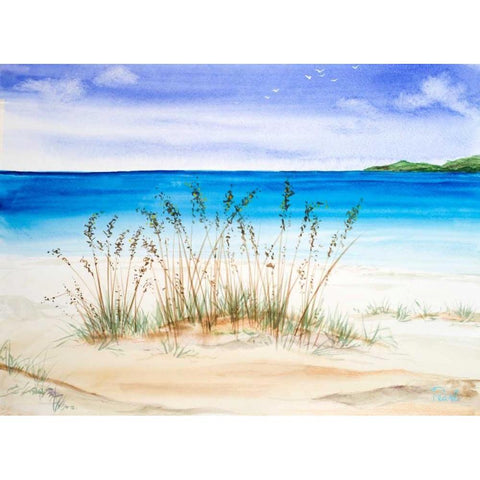 July I Black Modern Wood Framed Art Print with Double Matting by Urban Pearl Collection, Llc