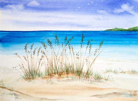 July I White Modern Wood Framed Art Print with Double Matting by Urban Pearl Collection, Llc