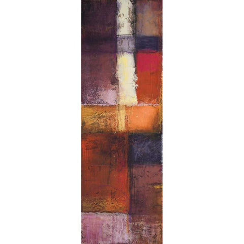 Deconstructing Panel I Gold Ornate Wood Framed Art Print with Double Matting by Marcon, Michael