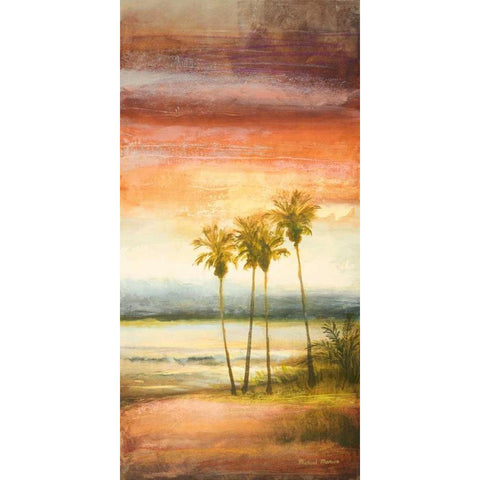After the Storm Gold Ornate Wood Framed Art Print with Double Matting by Marcon, Michael
