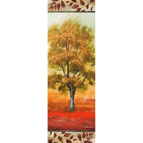 The Way of Nature I Gold Ornate Wood Framed Art Print with Double Matting by Marcon, Michael