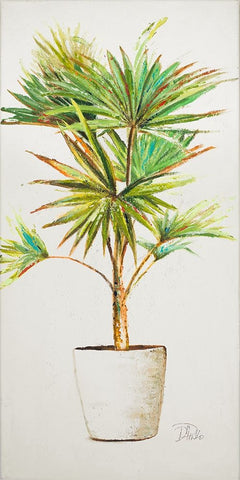 Essential Compliment on White V Black Ornate Wood Framed Art Print with Double Matting by Pinto, Patricia