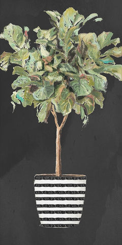 Essential Compliment on Black II White Modern Wood Framed Art Print with Double Matting by Pinto, Patricia