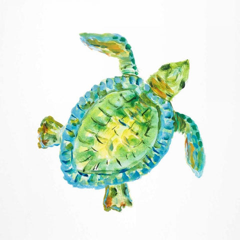 Sealife I Black Modern Wood Framed Art Print by DeRice, Julie