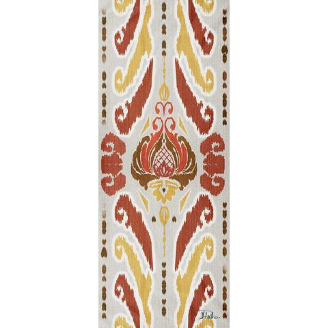 A Touch of Flourish III White Modern Wood Framed Art Print by Pinto, Patricia