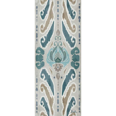 A Touch of Flourish I Gold Ornate Wood Framed Art Print with Double Matting by Pinto, Patricia