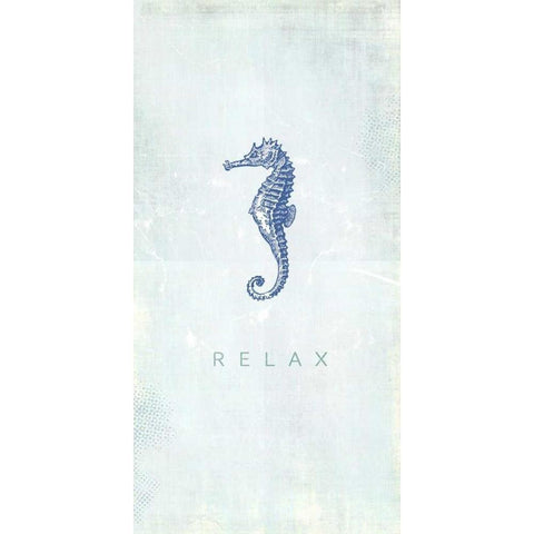 Seashell Relax White Modern Wood Framed Art Print by Drotz, Dallas