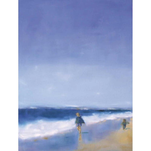 Point Reyes Black Modern Wood Framed Art Print with Double Matting by Hoffman, Kate