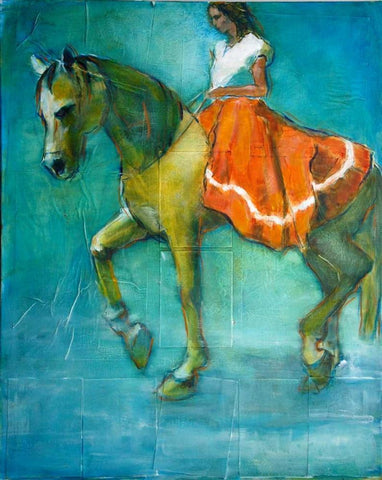 July Fourth Black Ornate Wood Framed Art Print with Double Matting by Hoffman, Kate